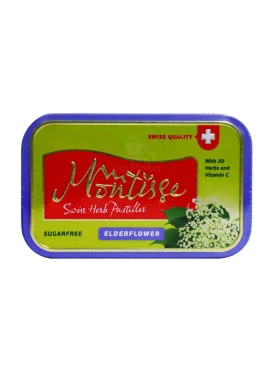 Pastilha Importada Montisse ElderFlowers