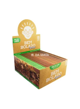 Caixa de Seda Bem Bolado Brown King Size Large