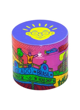 Dichavador de Metal Bem Bolado 4 Partes