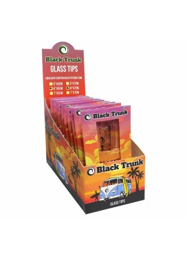 Caixa de Kits de piteiras 6mm de vidro Black Trunk 