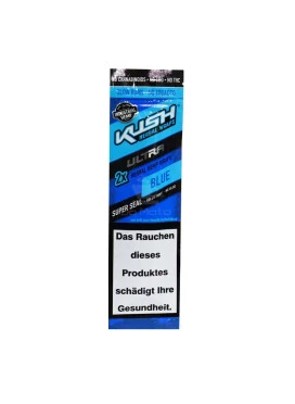 Blunt Kush herbal wraps Ultra Blue