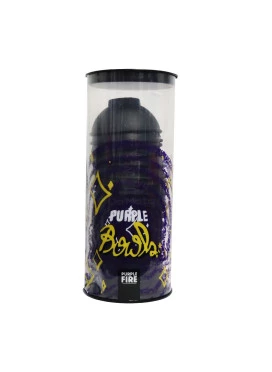 Tubo c/ Cuia de Silicone PurpleFire Black - 20 unidades