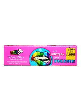  Seda LGTQIA+Love Bros Premium White com Piteiras e Pilão