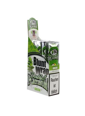 Caixa de Blunt Wrap Platinum Green