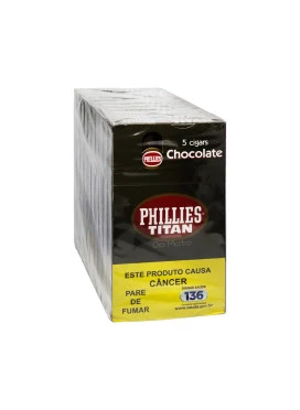 Caixa de Titan Phillies Chocolate 10un