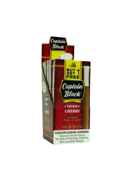 Caixa de Cigarrilha Captain Black Cherry