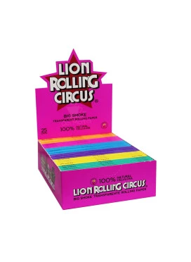 Caixa De Celulose Lion Rolling Circus Big Smoke