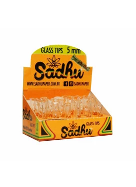 Caixa de Piteira de Vidro Sadhu 5mm