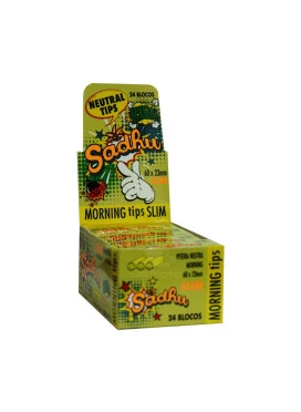 Caixa de Piteira Sadhu Neutral Morning Slim