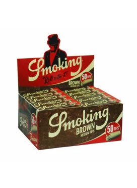 Caixa de Piteira Smoking Brown