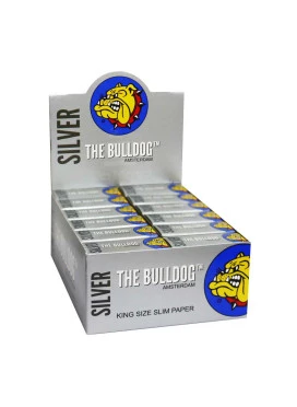 Caixa de Seda The Bulldog Silver Roll Slim