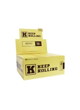 Caixa de Seda Keep Rolling Brown King Size