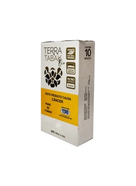 Caixa de Terra Tabak Bio Brown Enrolado