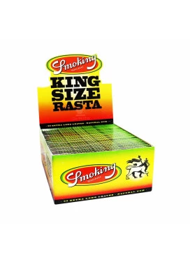 Caixa de Seda Smoking Rasta King Size