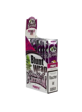 Caixa de Blunt Wrap Purple  - Double Platinum