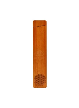 Case Hemp Wood Burning Flor da Vida