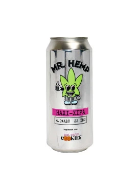 Cerveja Mr. Hemp Haxi-Xipa 473ml *Terpenada* 