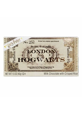 Chocolate Ticket Hogwarts Harry Potter 42g