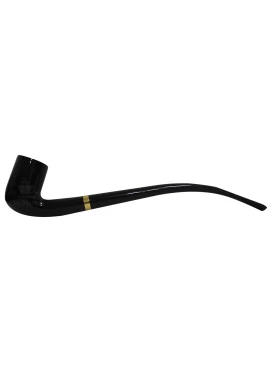 Cachimbo Churchwarden 20cm Dourado