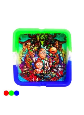 Cinzeiro de Silicone Rick and Morty 