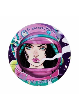 Cinzeiro de Metal Astronaut Lady