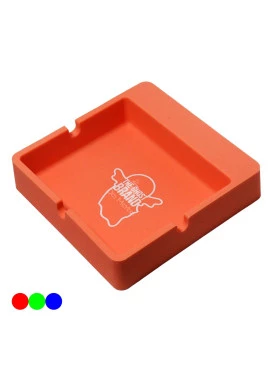 Cinzeiro de Silicone Silly Dog Grande Quadrado 
