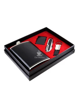 Kit de Cantil Metal 267ml C/4 Peças Preto