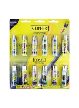 Cartela de Isqueiro Clipper Trampolining 