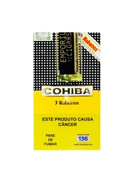 Charuto Cohiba Robusto Cx C/3un