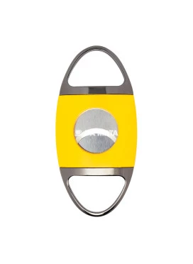Cortador de Charutos Metal Amarelo