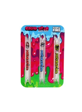 Trio de Piteiras de Vidro PurpleFire 