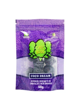 Chocolate Croc Buds Coco Dream 50g