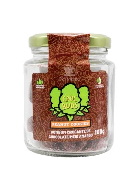 Chocolate Croc Buds Peanut Cookies 100g