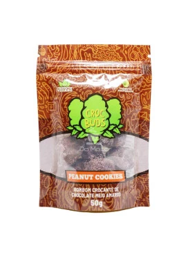 Chocolate Croc Buds Peanut Cookies 50g