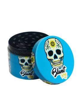 Dichavador de Metal 4 Partes Blue Skull