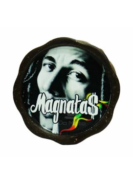 Dichavador de Fibra de Coco Preto e Branco Bob Marley | Magnatas