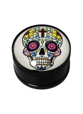 Dichavador de Metal 3 Partes Mexican Skull