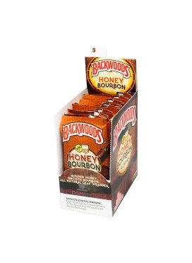 Caixa de Backwoods Honey Bourbon