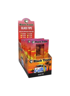 Caixa de Kits de piteiras 5mm de vidro Black Trunk 