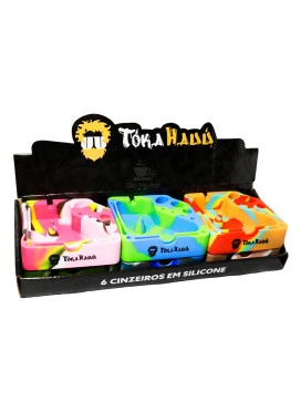 Caixa de Cinzeiro de Silicone Toka Hauú