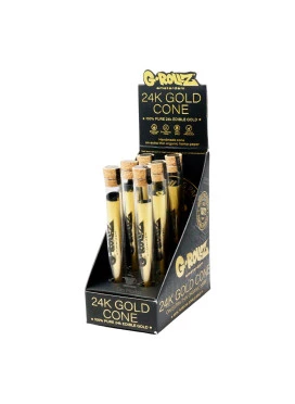 Caixa de Cone G-Rollz Ouro 24K