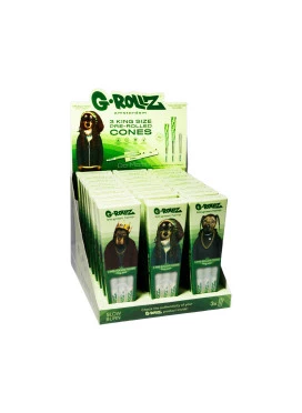 Caixa de Cone G-Rollz King Size Hemp