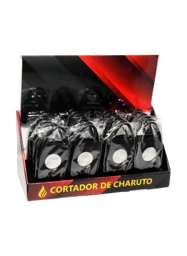 Caixa de Cortador de Charuto Premium Achatado