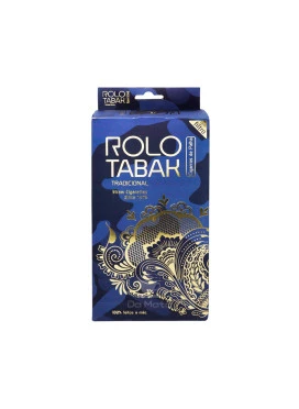 Caixa de Lata de Cigarro de Palha Rolo Tabak