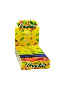 Caixa De Seda Papelito Tropical Mini Size Slim