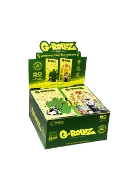Caixa de Seda G-Rollz Bamboo King Size c/ Piteira