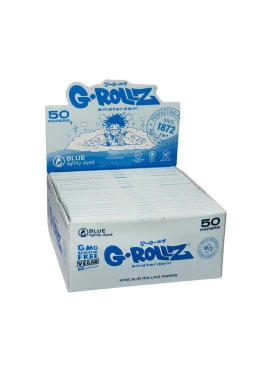 Caixa de Seda G-Rollz Blue King Slim