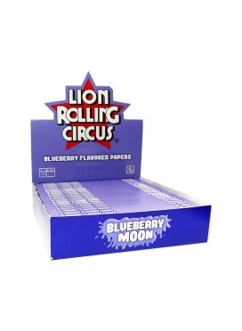 Caixa de Seda de Blueberry Lion Rolling Circus King Size