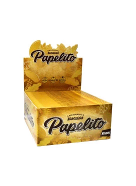 Caixa de Seda Papelito Brown King Size 50un.