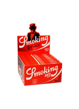 Caixa De Seda Smoking Red King Size